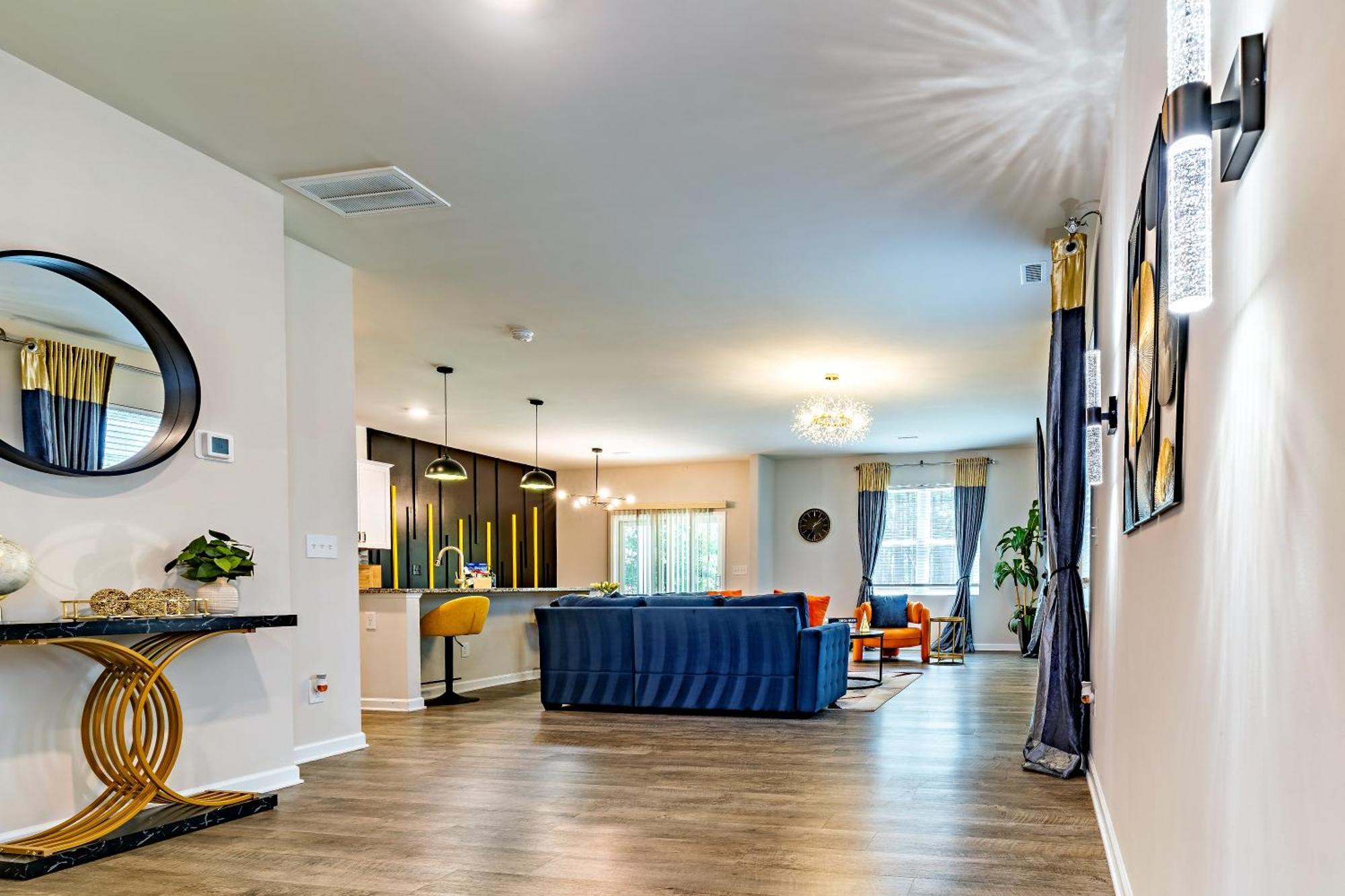 Ferienhaus New Entire Luxury 15min To Dt, Baby, Kids, Family & Pet Friendly, Ev Car Charger, Pingpong Raleigh