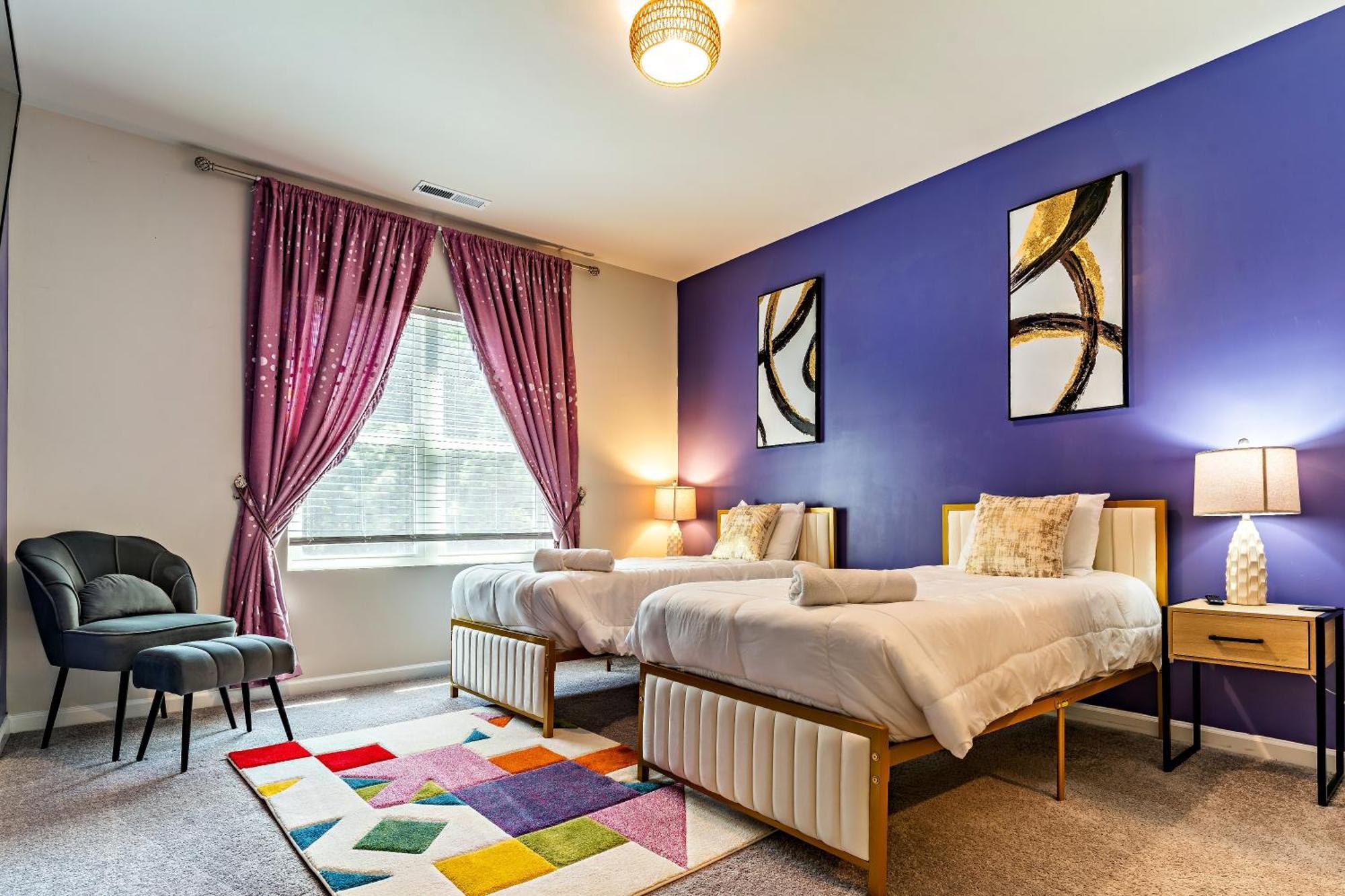 New Entire Luxury 15min To Dt, Baby, Kids, Family & Pet Friendly, Ev Car Charger, Pingpong * Raleigh